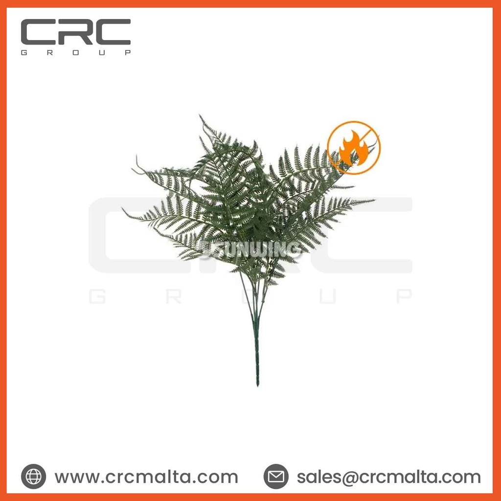 CRC Fire-Safe Faux Fern Stem