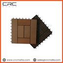 WPC Diy Decking Tile Teak