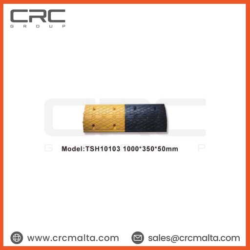 [Web-Shanghai Eroson Traffic Facility-003] CRC Rubber Speed Bumps 1000×350×50mm