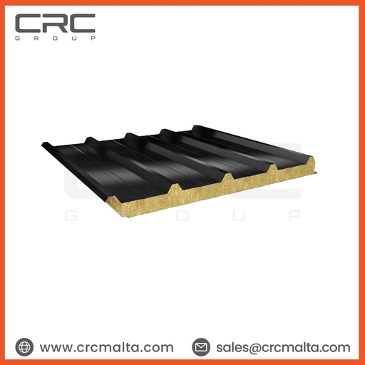 CRC Rock Wool Insulated 5 Ribs Roof Panel